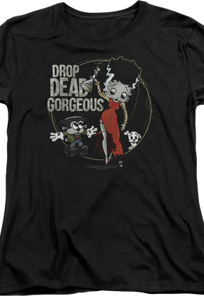Womens Drop Dead Gorgeous Betty Boop Shirt