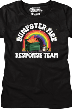 Womens Dumpster Fire Response Team Shirt