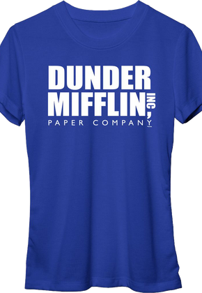 Womens Dunder Mifflin The Office Shirt