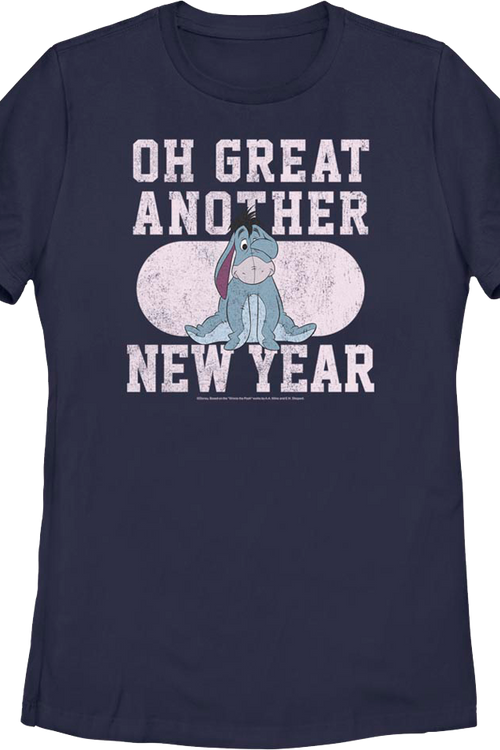 Womens Eeyore Another New Year Winnie The Pooh Shirtmain product image