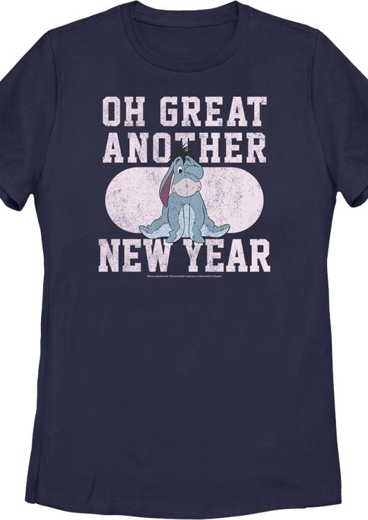 Womens Eeyore Another New Year Winnie The Pooh Shirt - main product image