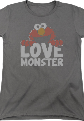 Womens Elmo Love Monster Sesame Street Shirt