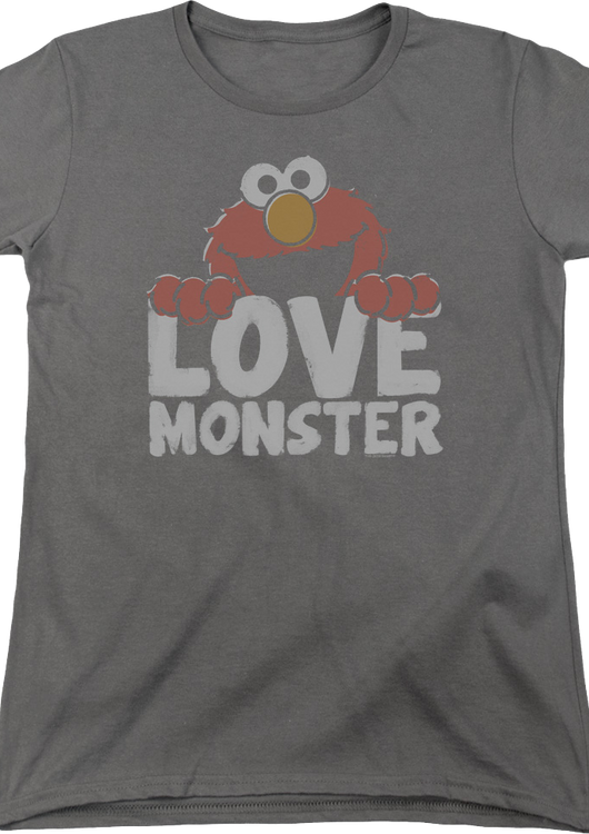 Womens Elmo Love Monster Sesame Street Shirt - main product image