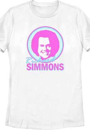Womens Face Logo Richard Simmons Shirt