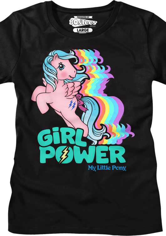 Womens Firefly Girl Power Rainbow My Little Pony Shirt - main product image