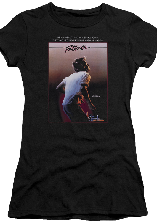 Ladies Footloose Poster T-Shirt - main product image