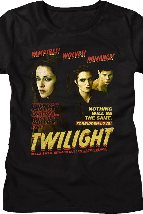 Womens Forbidden Love Twilight Shirtmain product image