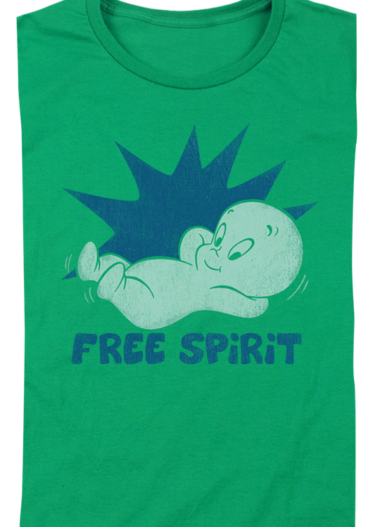 Womens Free Spirit Casper the Friendly Ghost Shirt - main product image