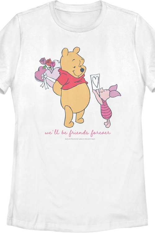 Womens Friends Forever Winnie The Pooh Shirtmain product image