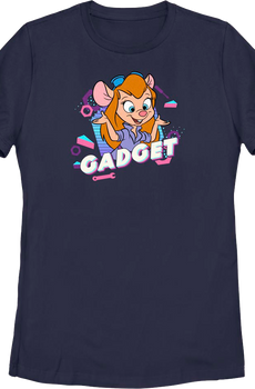 Womens Gadget Chip 'n Dale Rescue Rangers Shirt