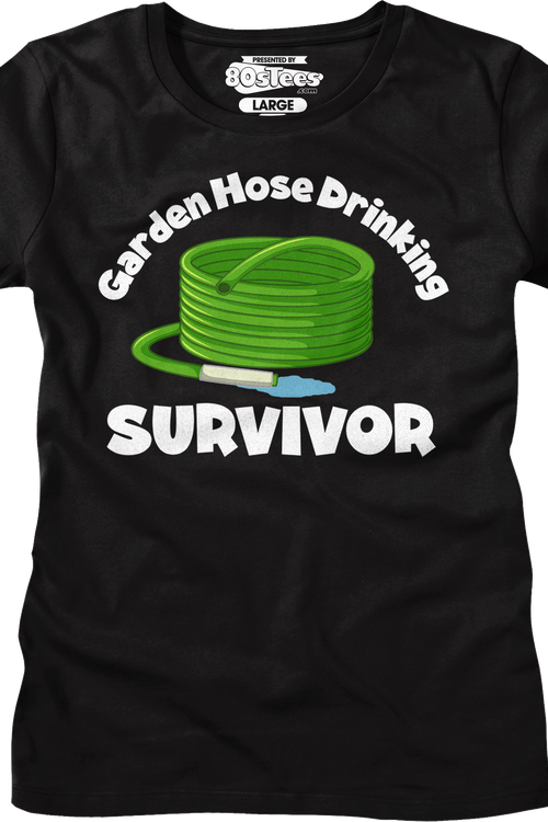 Womens Garden Hose Drinking Survivor Shirtmain product image
