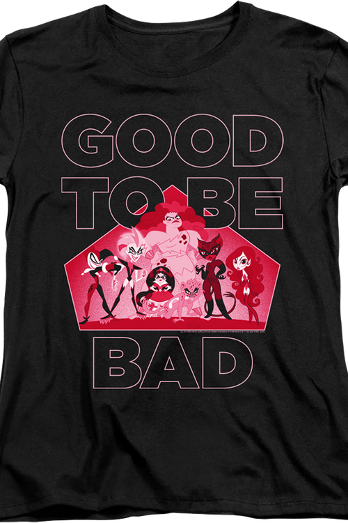 Womens Good To Be Bad DC Super Hero Girs Shirtmain product image