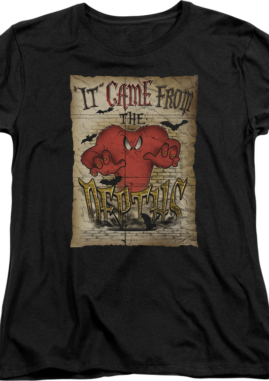 Womens Gossamer From The Depths Looney Tunes Shirt - main product image