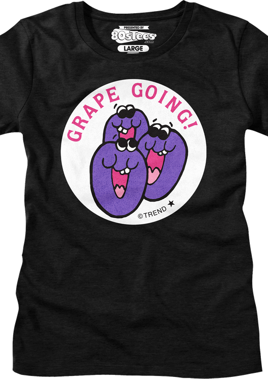 Womens Grape Going Grape Jelly Scratch N Sniff Shirt - main product image