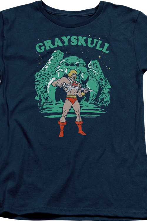 Womens Grayskull Masters of the Universe Shirtmain product image