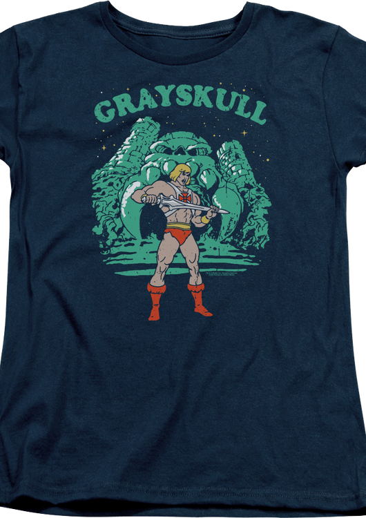 Womens Grayskull Masters of the Universe Shirt - main product image