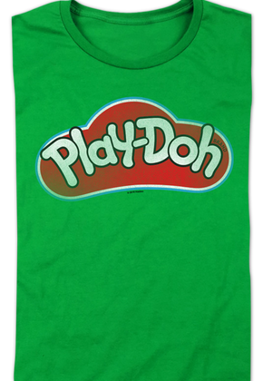 Womens Green Play-Doh Shirt