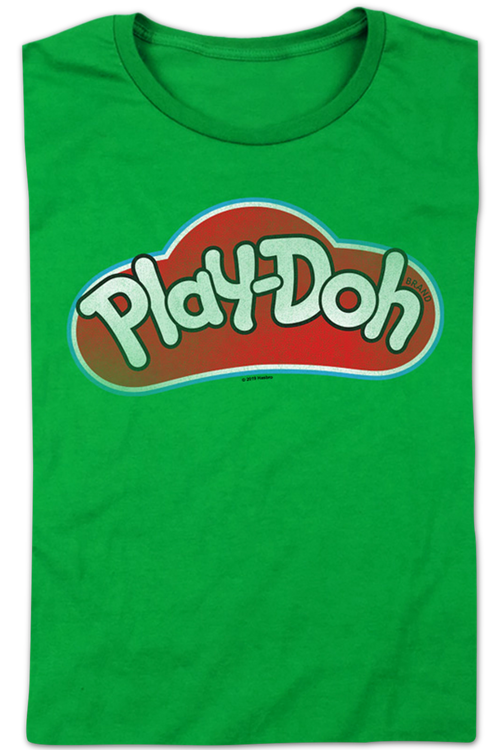Womens Green Play-Doh Shirtmain product image