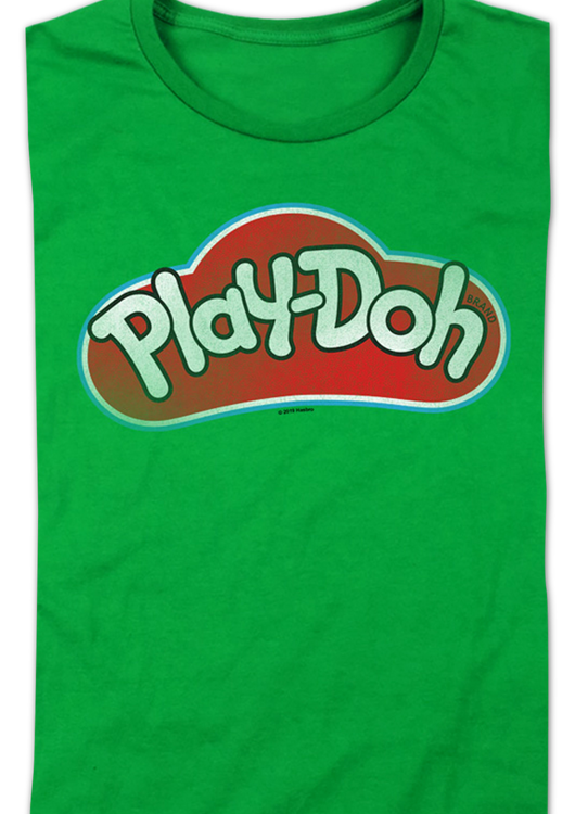 Womens Green Play-Doh Shirt - main product image