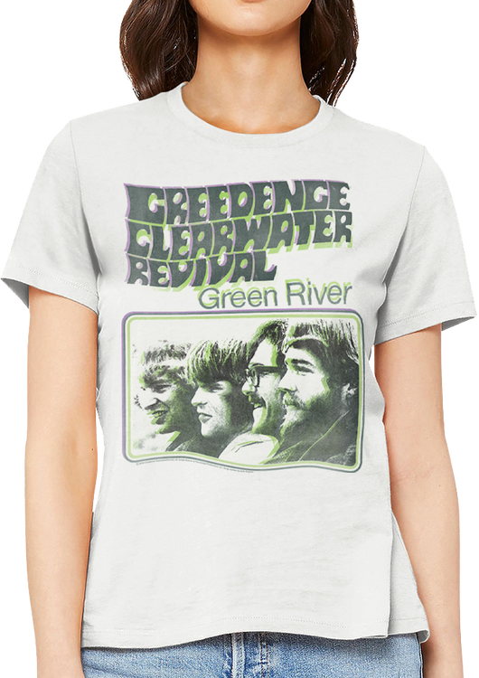 Womens Green River Creedence Clearwater Revival Shirt - main product image