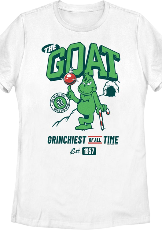 Womens Grinchiest Of All Time Dr. Seuss Shirt - main product image
