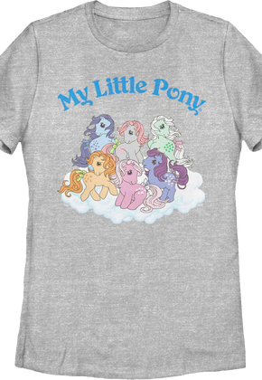 Womens Group Cloud Photo My Little Pony Shirt