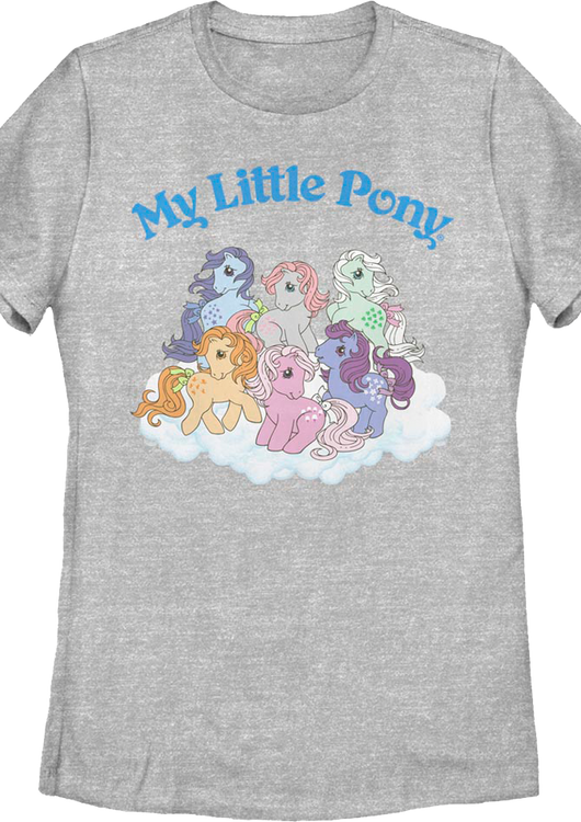 Womens Group Cloud Photo My Little Pony Shirt - main product image