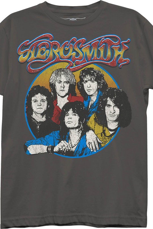 Womens Group Photo Aerosmith Shirtmain product image