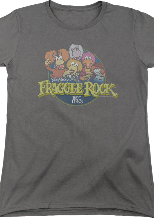 Womens Group Photo Fraggle Rock Shirt - main product image