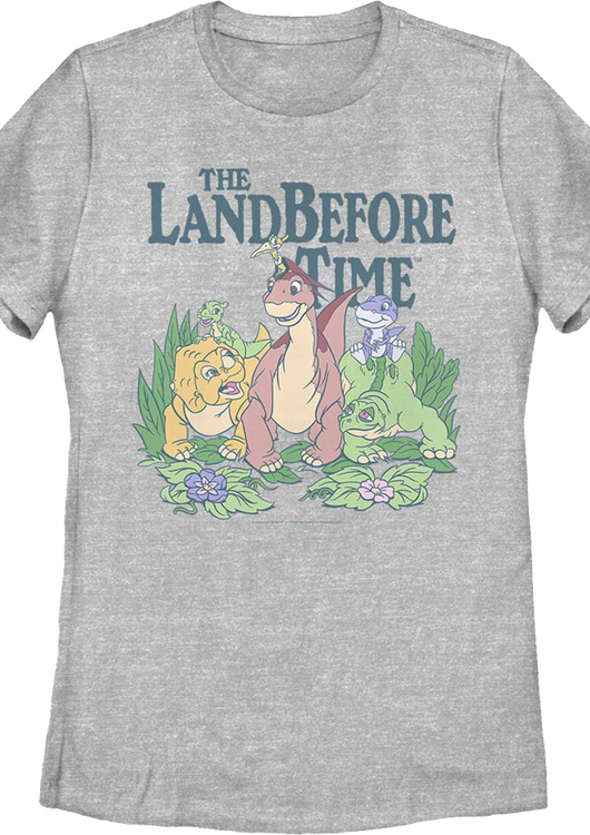 Womens Group Picture Land Before Time Shirt - main product image