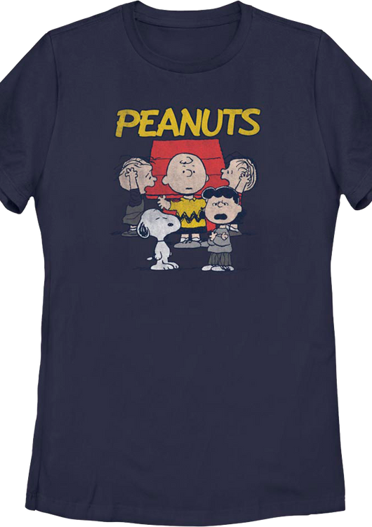 Womens Group Picture Peanuts Shirt - main product image