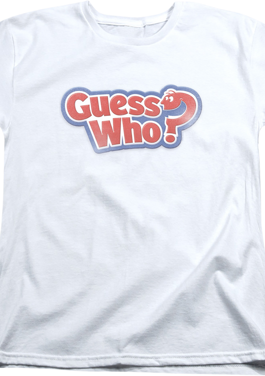 Womens Guess Who Shirt - main product image