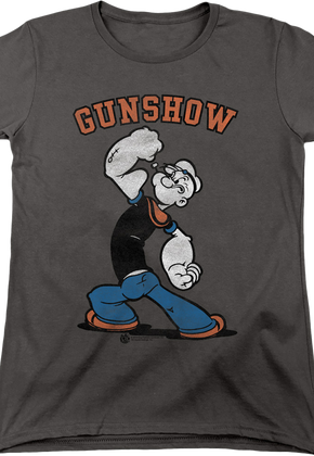 Womens Gunshow Popeye Shirt