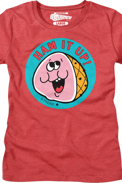 Womens Ham It Up Scratch N Sniff Shirtmain product image