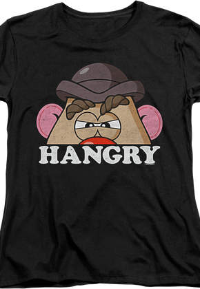 Womens Hangry Mr. Potato Head Shirt