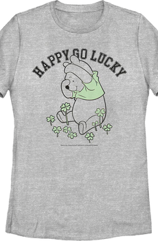 Womens Happy Go Lucky Winnie The Pooh Shirt