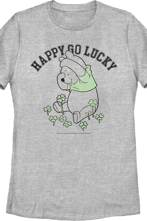 Womens Happy Go Lucky Winnie The Pooh Shirtmain product image