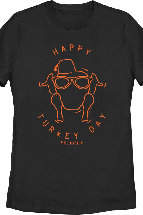 Womens Happy Turkey Day Friends Shirtmain product image