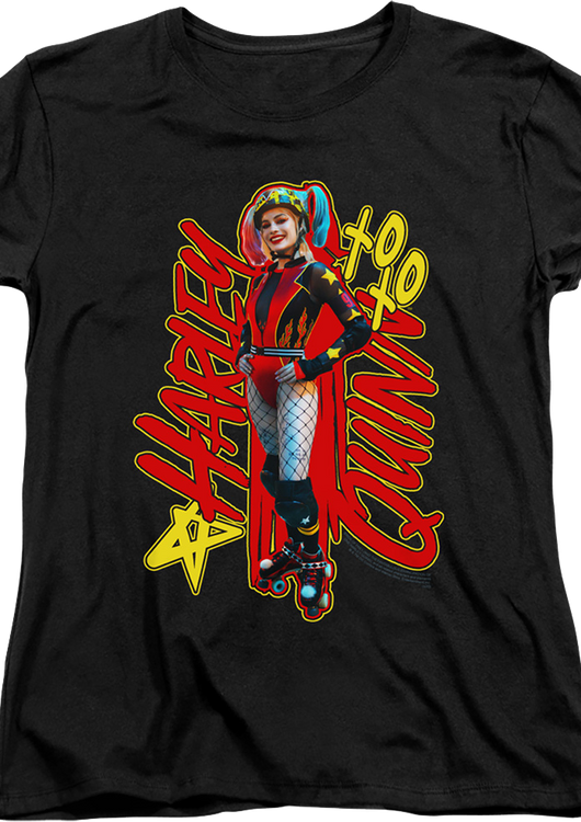 Womens Harley Quinn Birds Of Prey Shirt - main product image