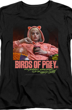 Womens Harley Quinn Love Stinks Birds Of Prey Shirt