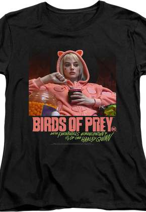 Womens Harley Quinn Love Stinks Birds Of Prey Shirt