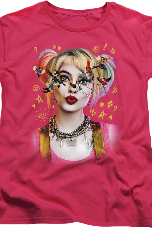 Womens Harley Quinn Movie Poster Birds Of Prey Shirtmain product image