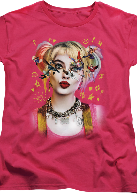 Womens Harley Quinn Movie Poster Birds Of Prey Shirt - main product image
