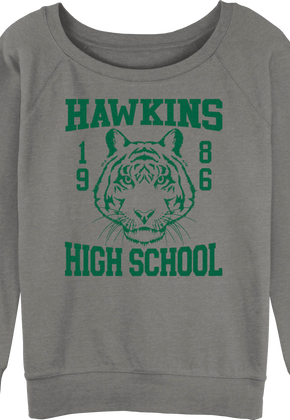 Womens Hawkins High School Tigers 1986 Stranger Things Sweatshirt