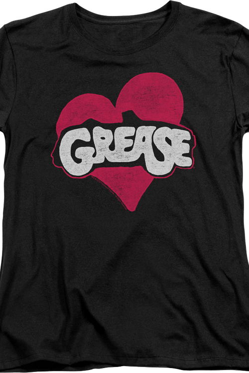 Womens Heart Grease Shirtmain product image