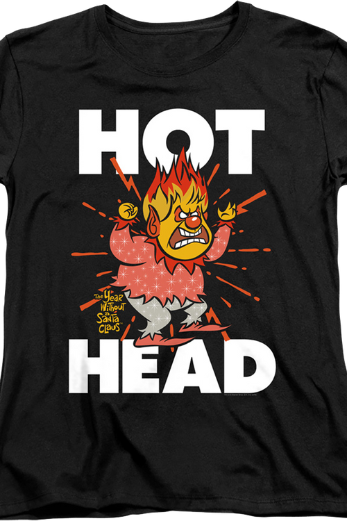 Womens Heat Miser Hot Head The Year Without A Santa Claus Shirtmain product image