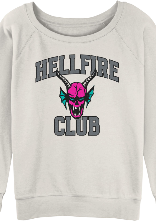 Womens Hellfire Club Stranger Things Sweatshirt - main product image