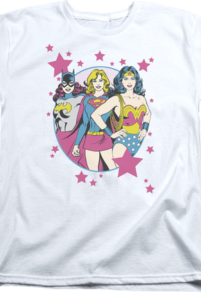Womens Heroines of DC Comics Shirt