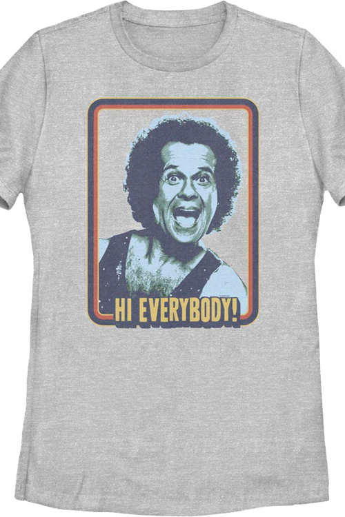 Womens Hi Everybody Richard Simmons Shirtmain product image