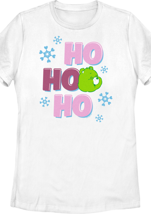 Womens Ho Ho Ho Care Bears Shirt - main product image
